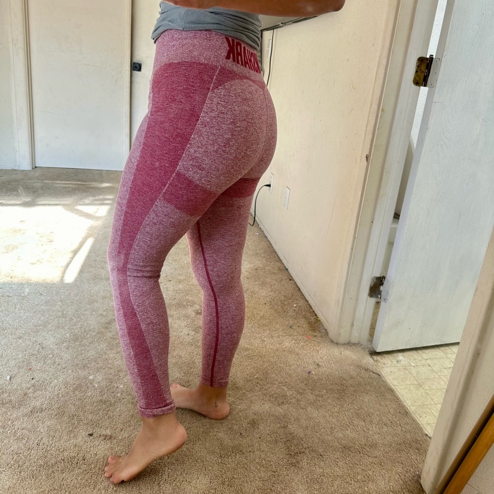 Pink Gymshark Flex High Waisted Leggings L